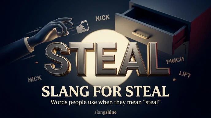 Slang for Steal