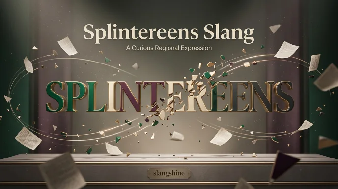 Splintereens Slang