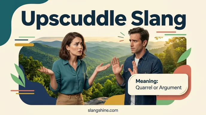 Upscuddle Slang