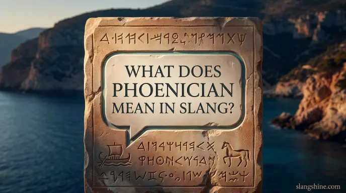 what does Phoenician mean in slang