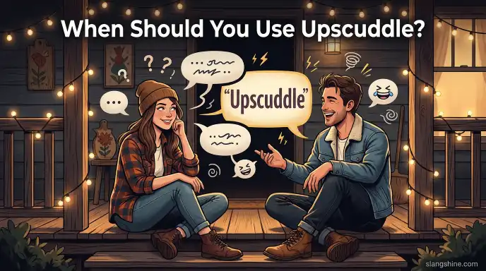 When Should You Use Upscuddle?