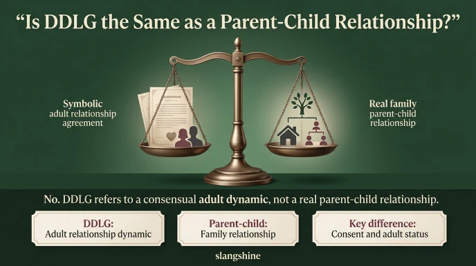 Is DDLG the Same as a Parent Child Relationship?